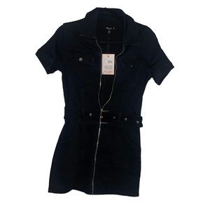 Misguided black petite dress.